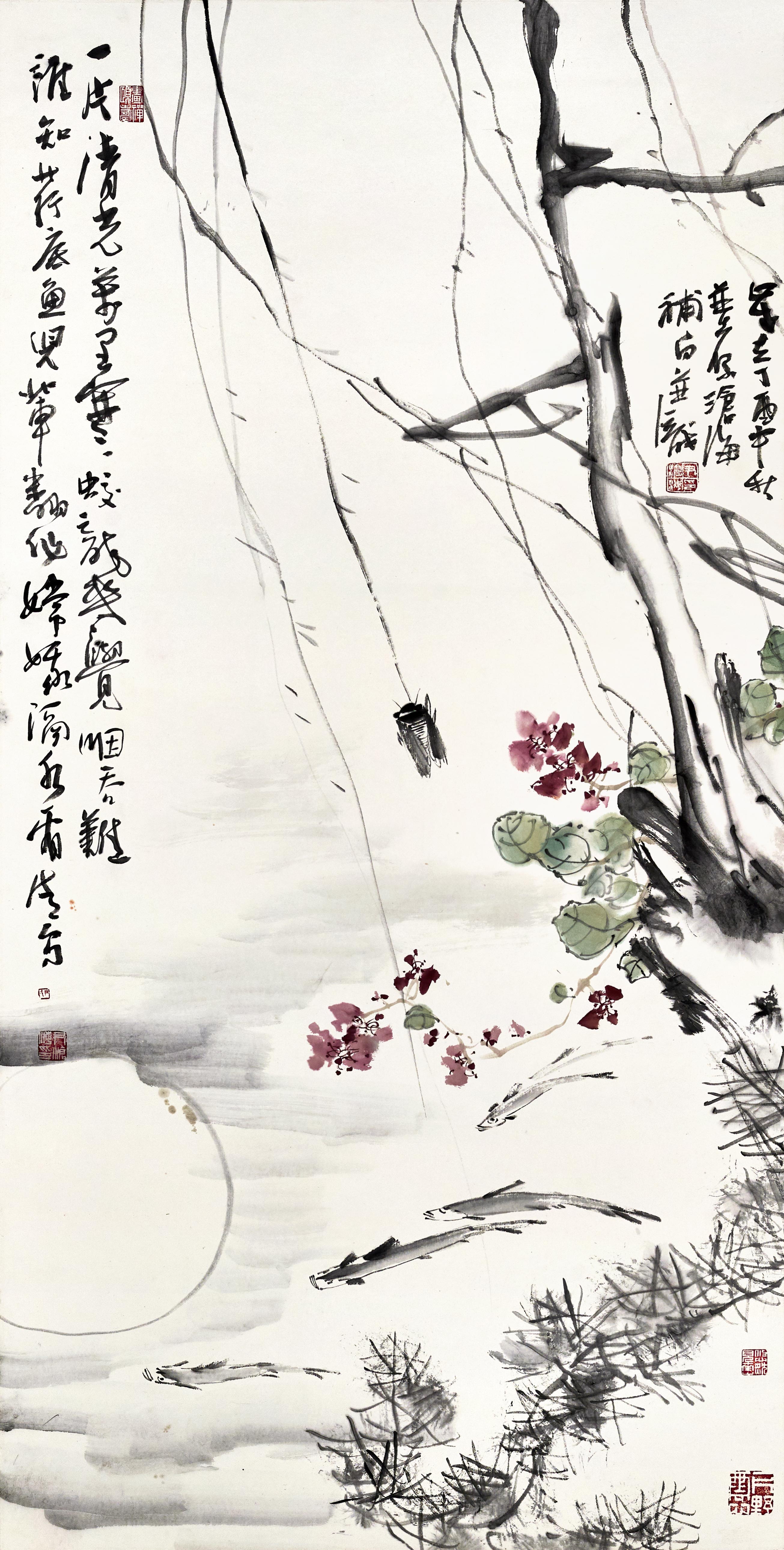 尹沧海花鸟画欣赏(十三)